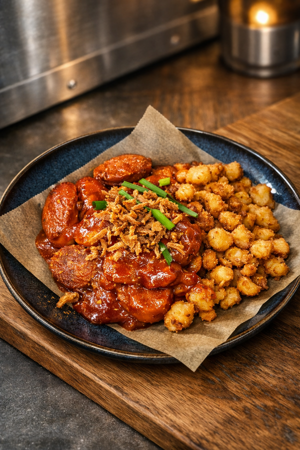 Currywurst Crumble