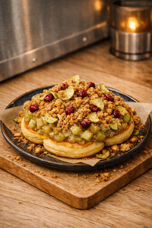 Apple & Potato Crumble